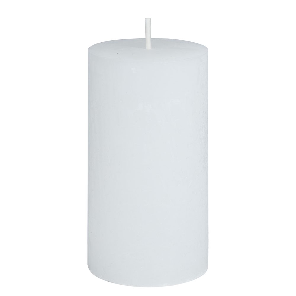 RUSTIC Svíčka 13 cm - bílá