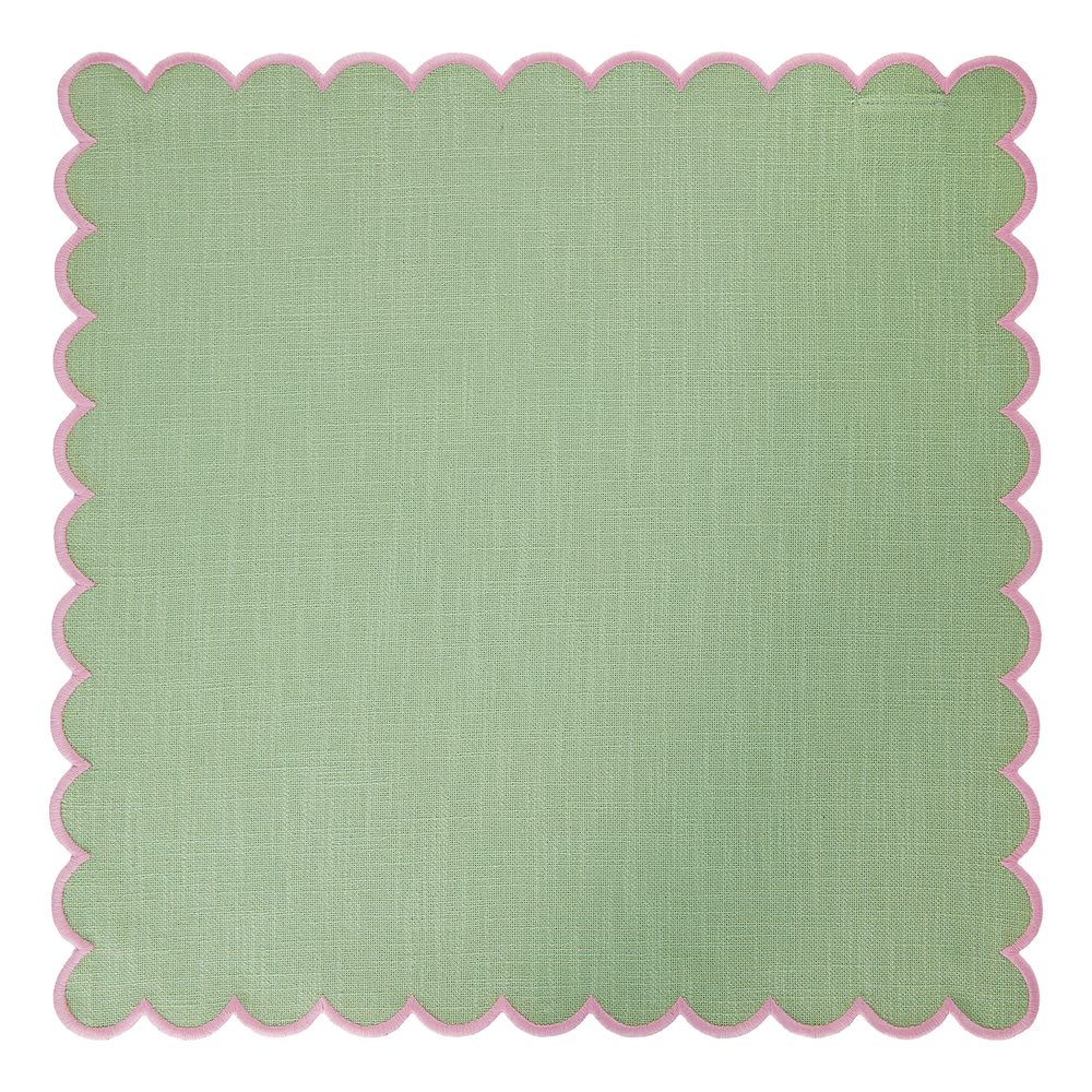 SUMMER CHEER Ubrousek 42 x 42 cm - zelená (obrázek 3)