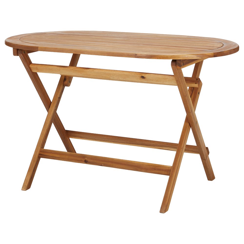 Levně BOHO GARDEN Skládací stolek oválný velký