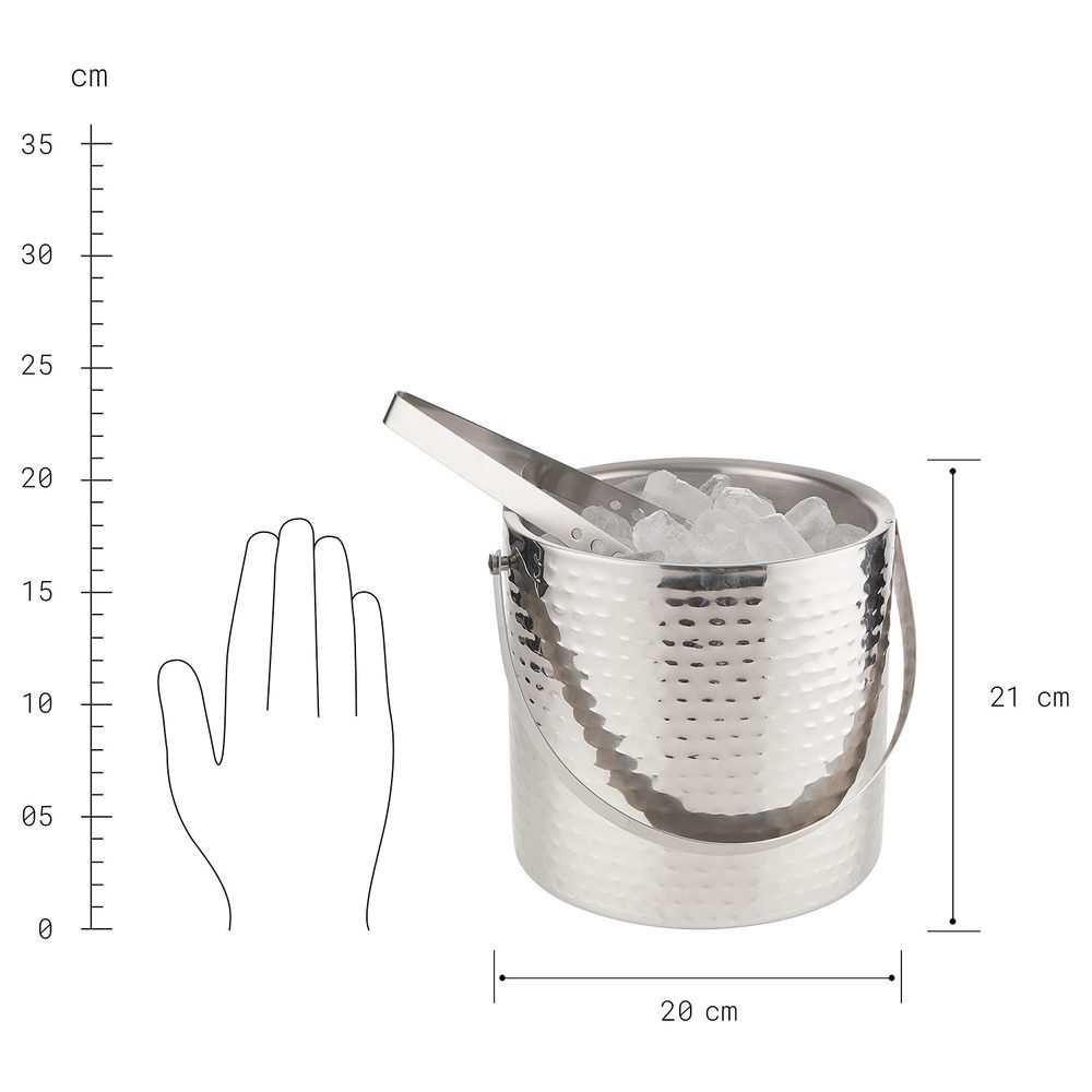 ON ICE Kbelík na led s víkem a kleštěmi 3,5 l (obrázek 6)