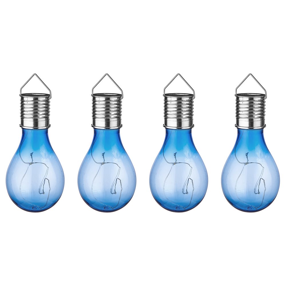 Fotografie SUNLIGHT Solární žárovka k zavěšení - modrá