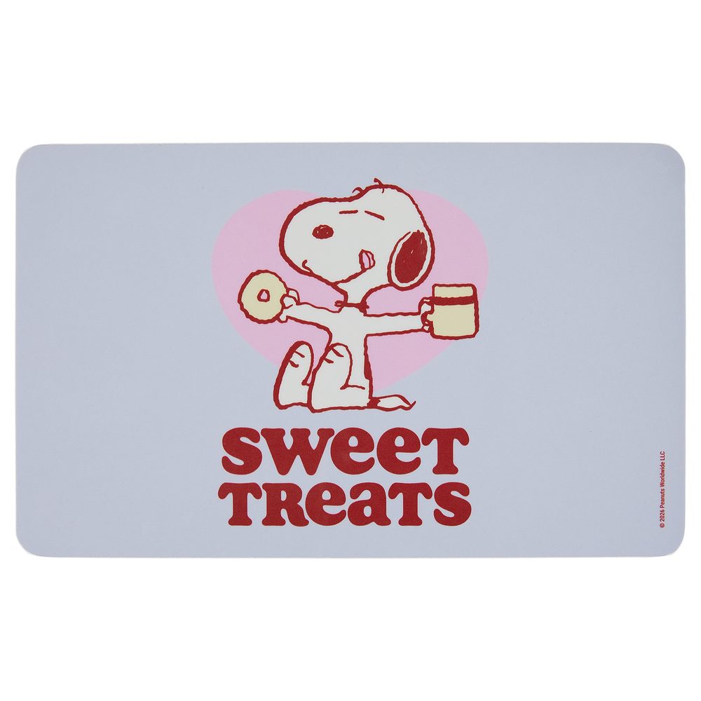 PEANUTS Snídaňové prkénko "Sweet Treats" - sv. modrá