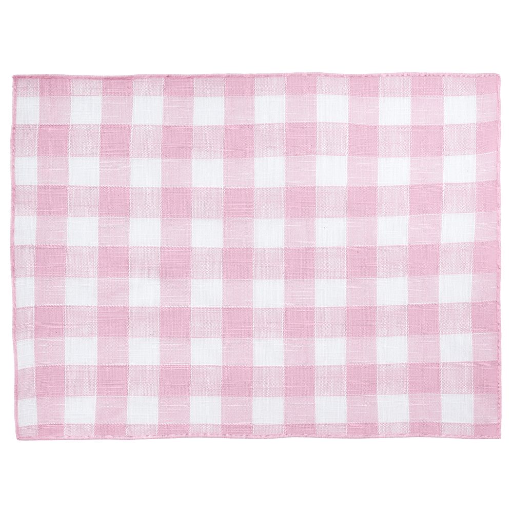 MEDLEY Prostírání látkové kostka 47 x 35 cm - sv. růžová