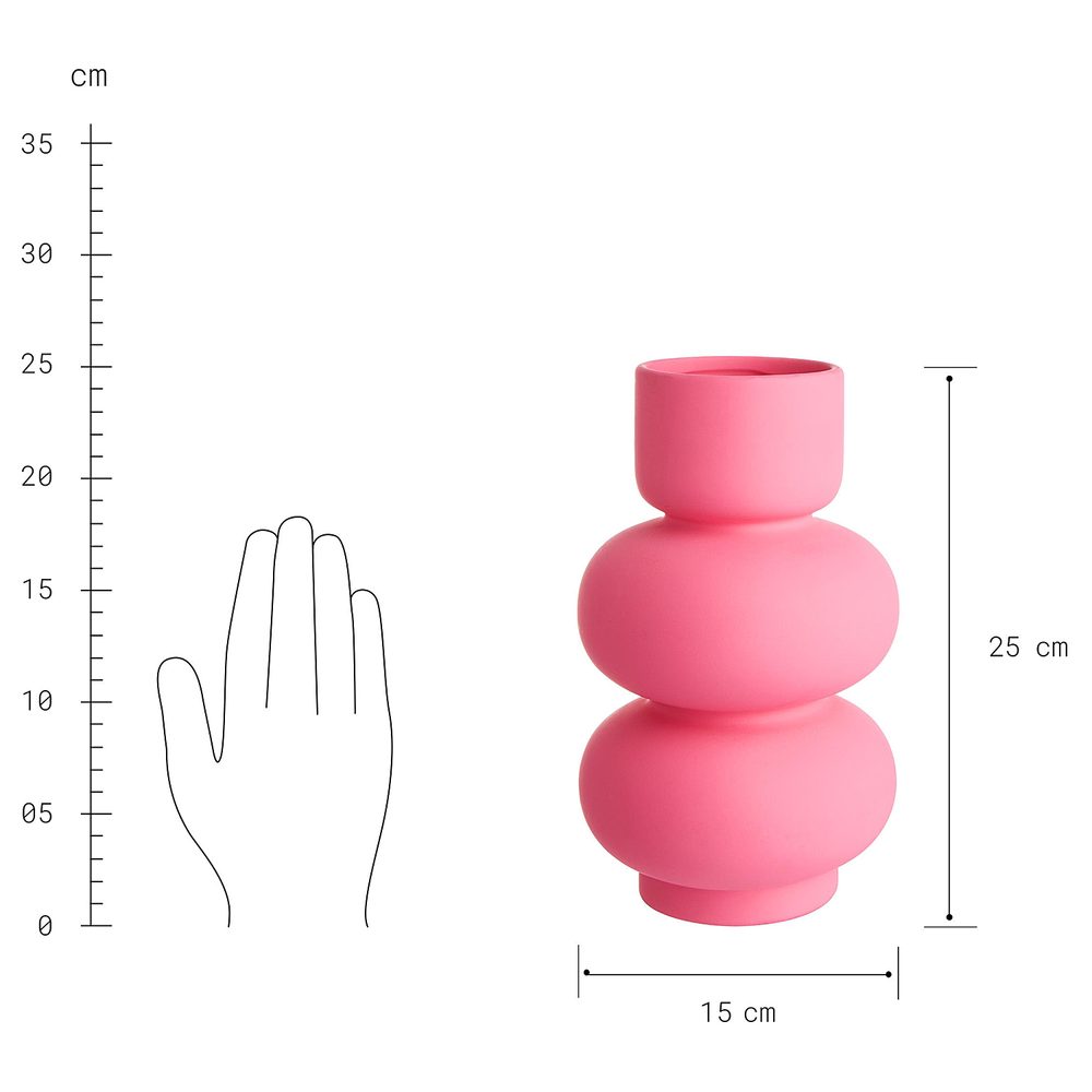 PINK Váza 25 cm (obrázek 7)
