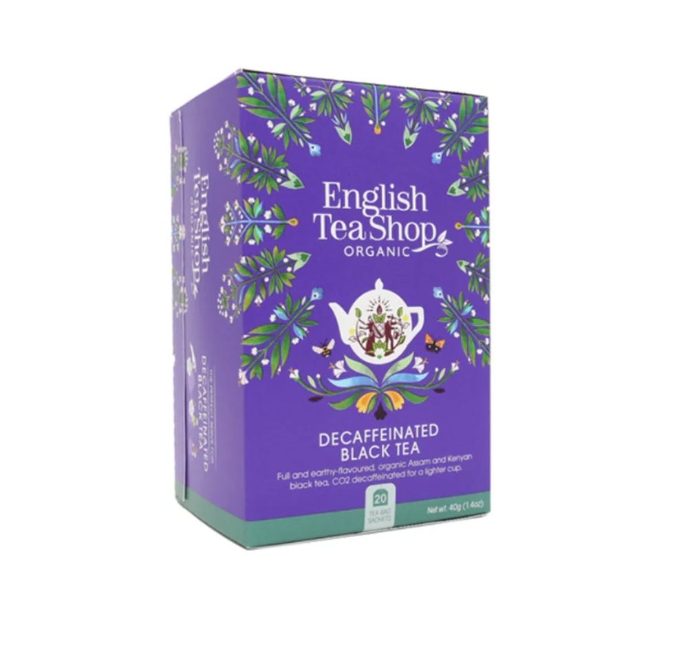 ENGLISH TEA SHOP Černý čaj bez kofeinu 20 ks