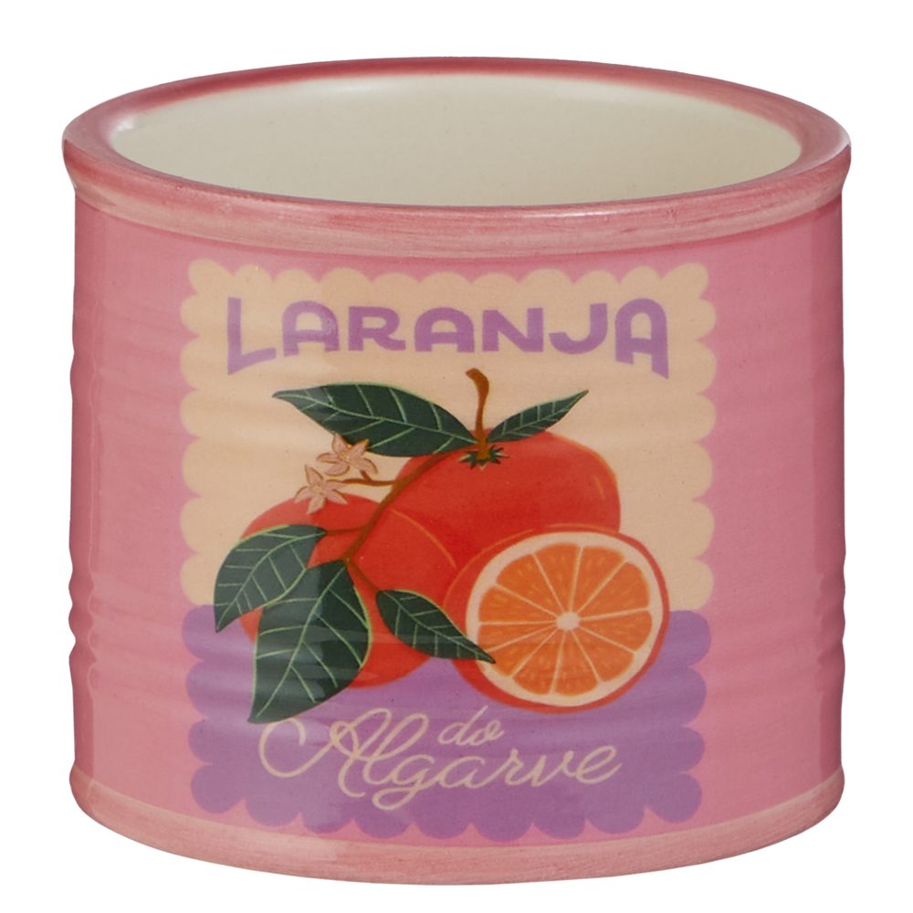 Levně TIN Květináč pomeranč 6 cm - růžová