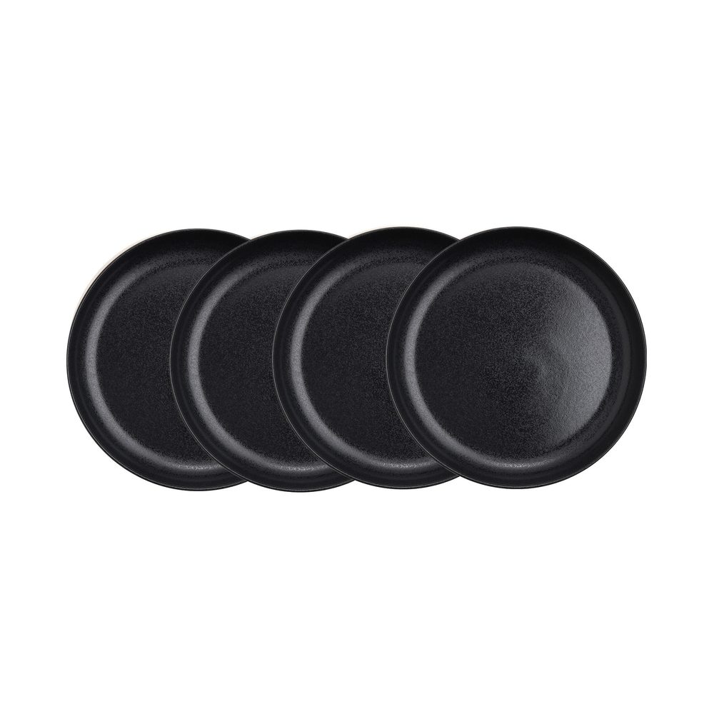 Fotografie CASA NOVA Sada hlubokých talířů 22,5 cm set 6 ks - černá A1:P42863