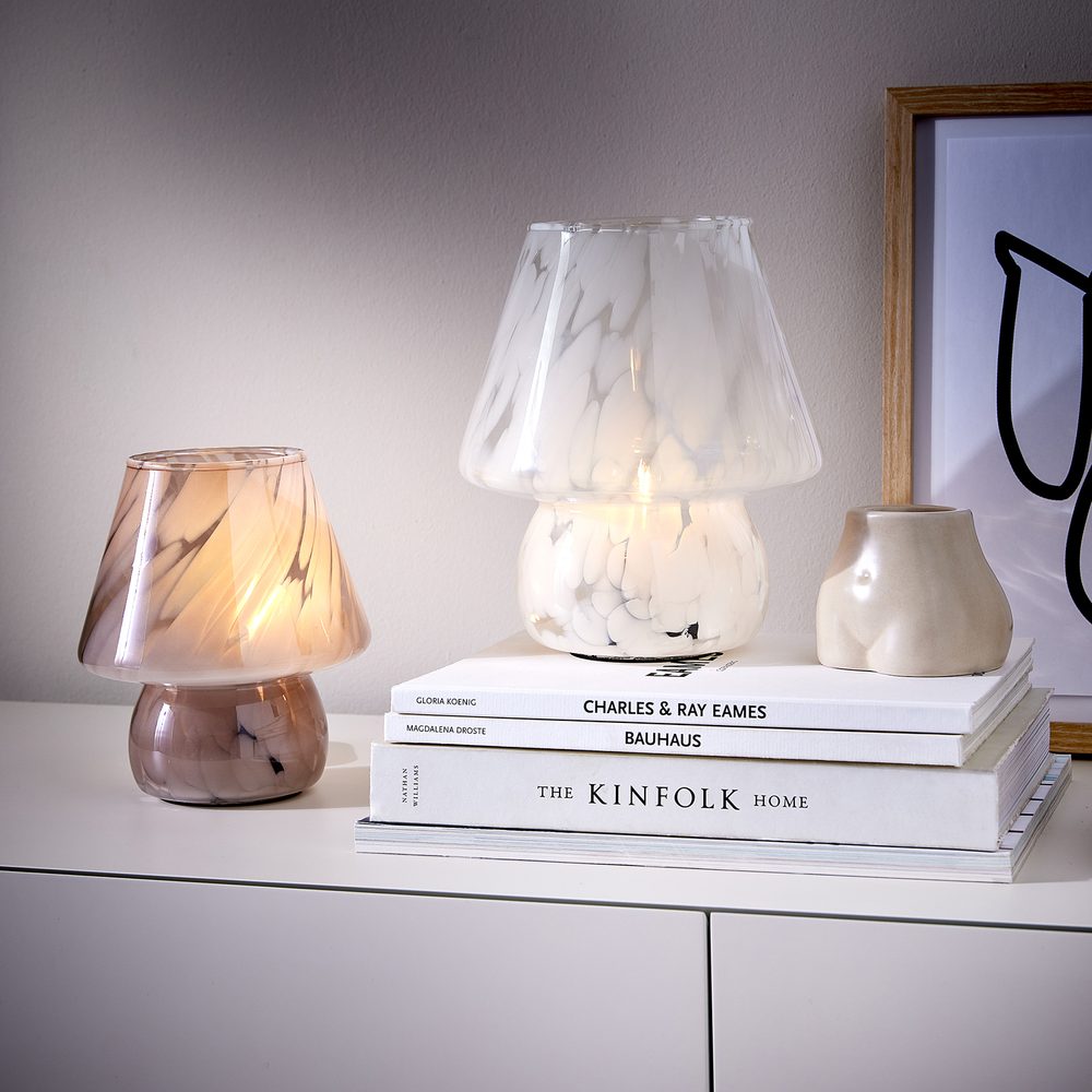 MISS MARBLE LED Lampa 21,5 cm - bílá (obrázek 3)
