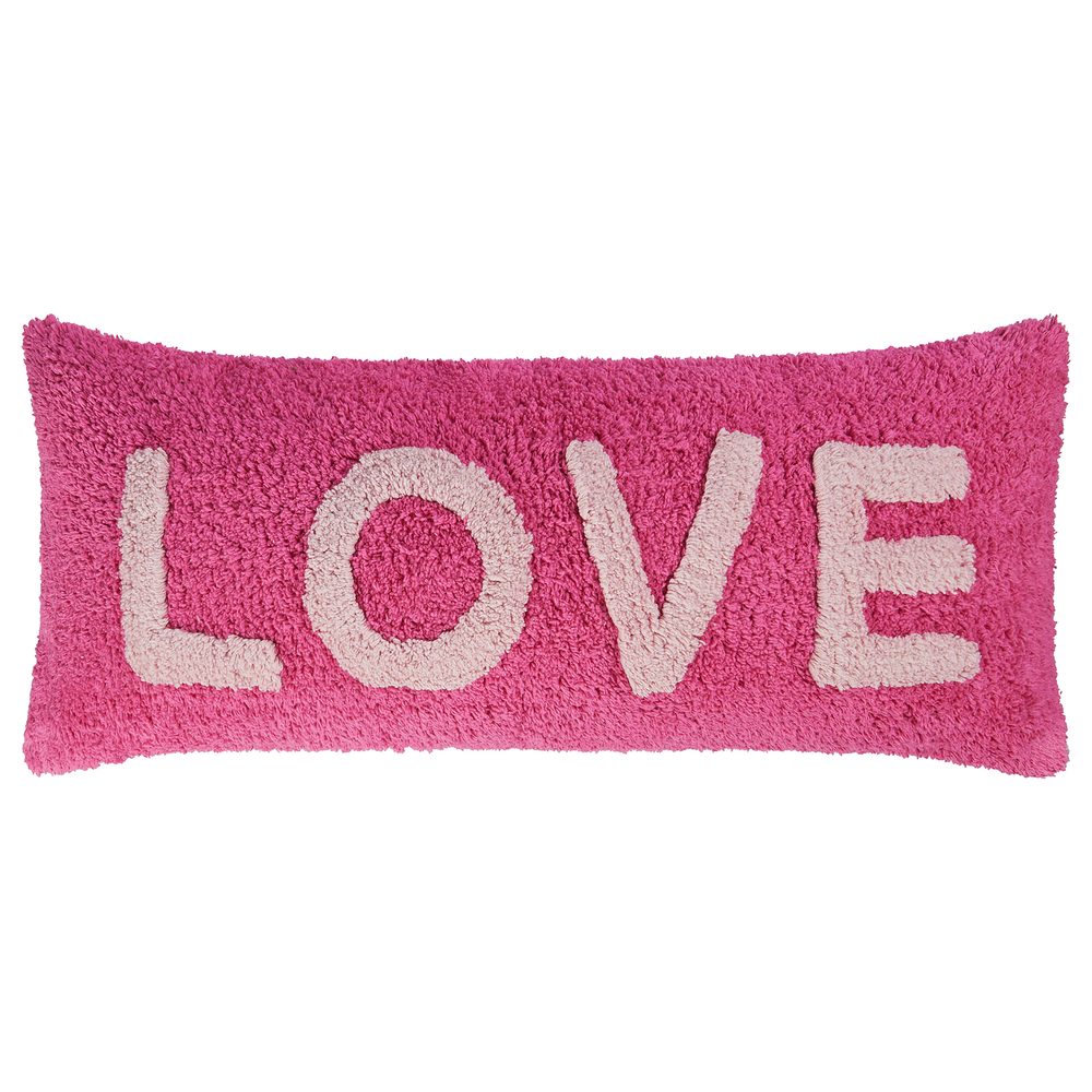 TUFTED LOVE Polštář 30 x 70 cm - růžová