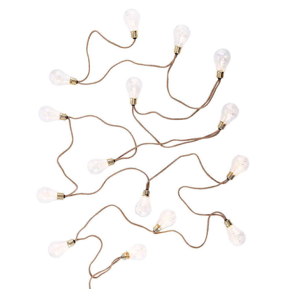 Levně BULB LIGHTS Světelný řetěz žárovky 15 světel