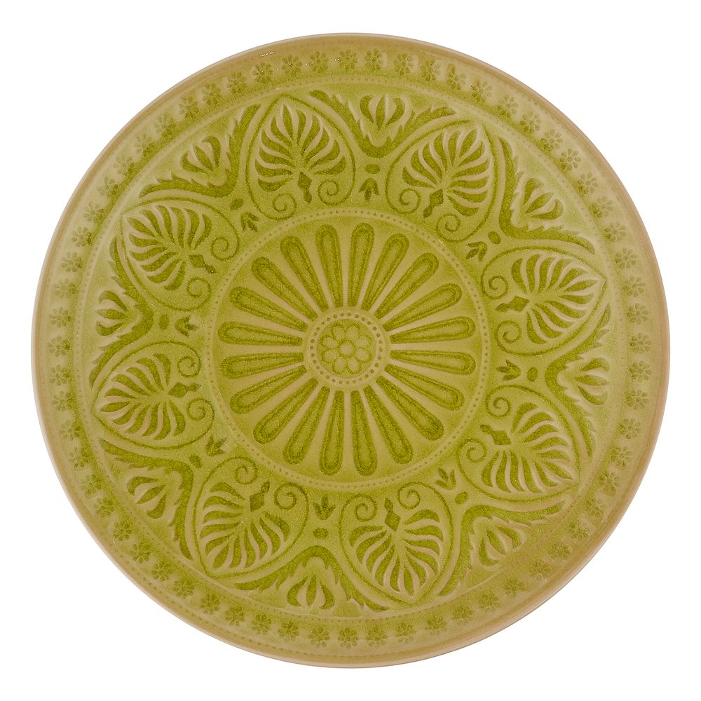 Fotografie SUMATRA Talíř 31 cm - limetková