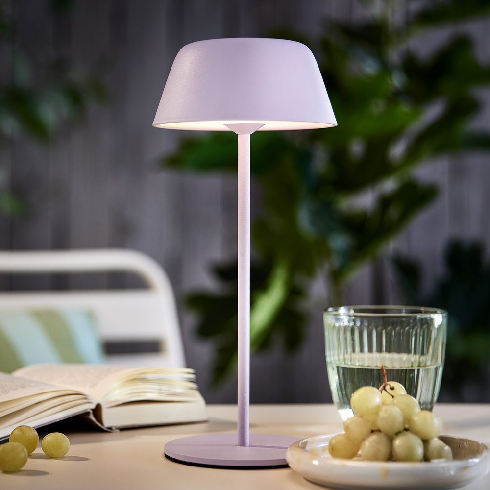 Levně LIGHT UP LED Stolní lampa 27 cm - fialová