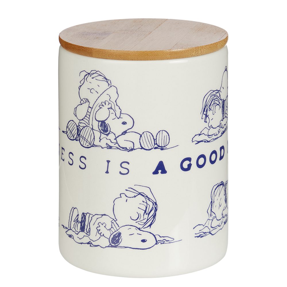PEANUTS Dóza "A Good Nap" střední - bílá (obrázek 3)