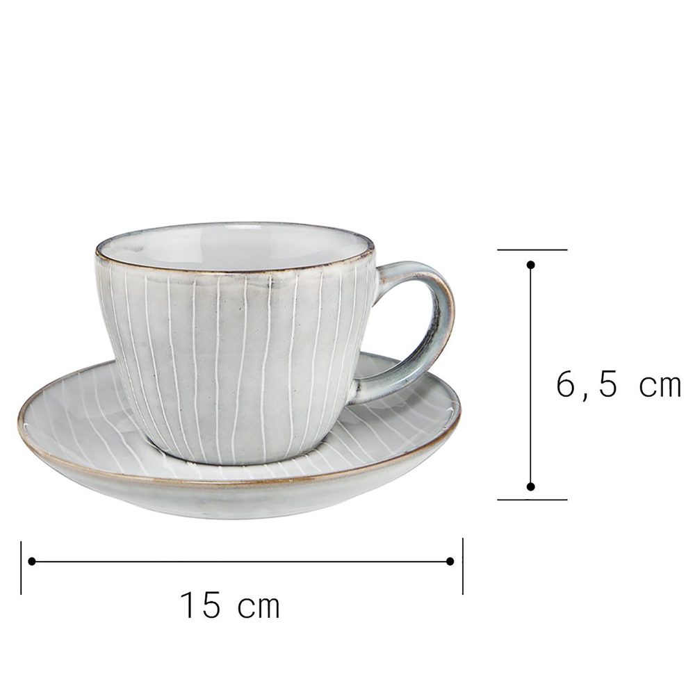 HENLEY Šálek na kávu s podšálkem 270 ml (obrázek 3)