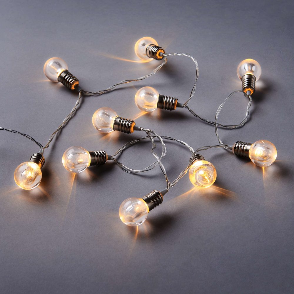 Fotografie MINI BULBS LED Světelný řetěz s USB mini žárovky 10 světel A1:P43648