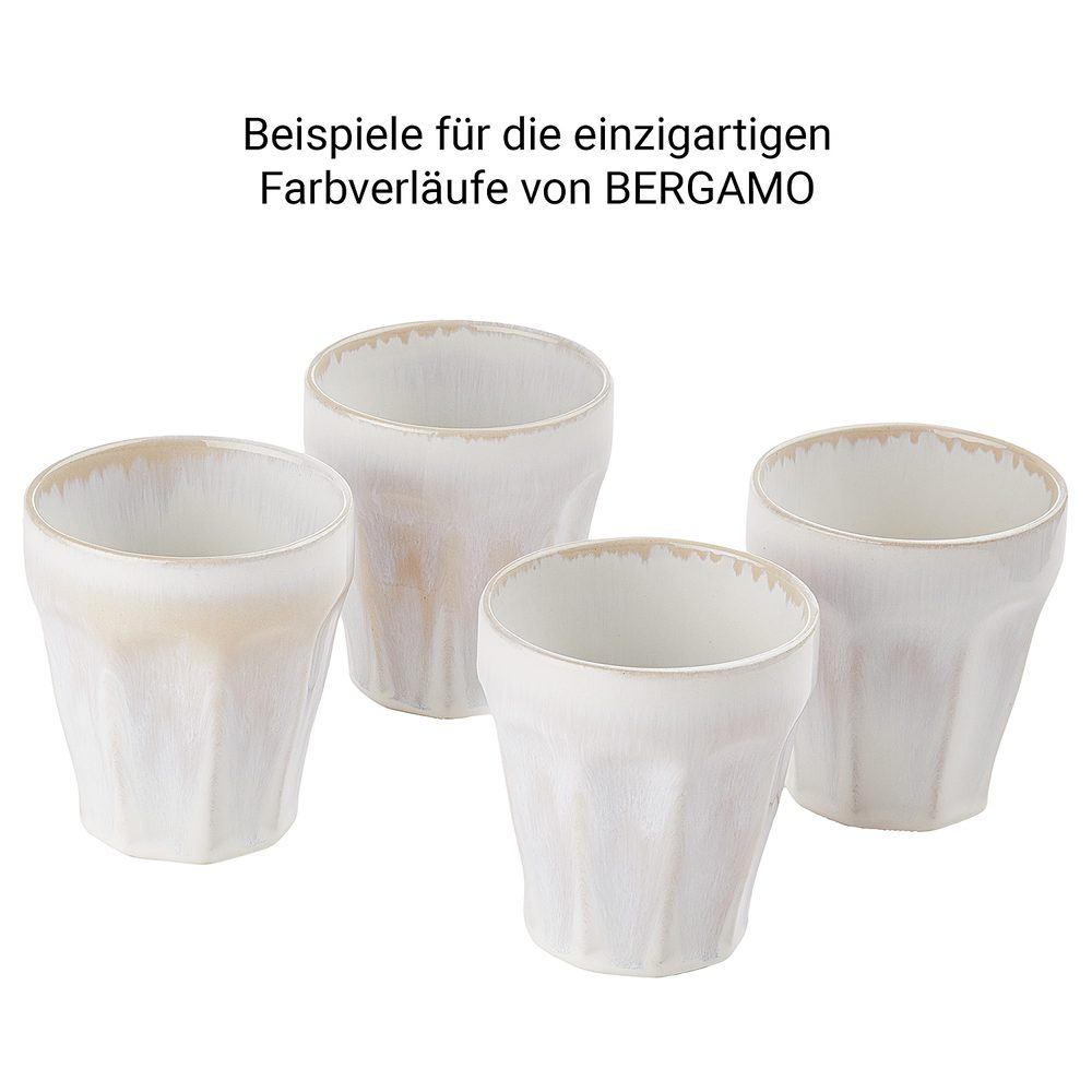 BERGAMO Hrnek na kávu 250 ml - bílá (obrázek 3)