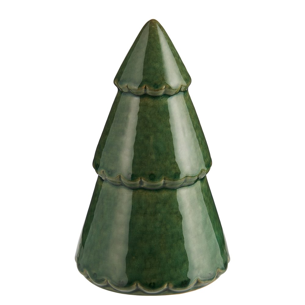 X-MAS Jedle 16 cm - tm. zelená