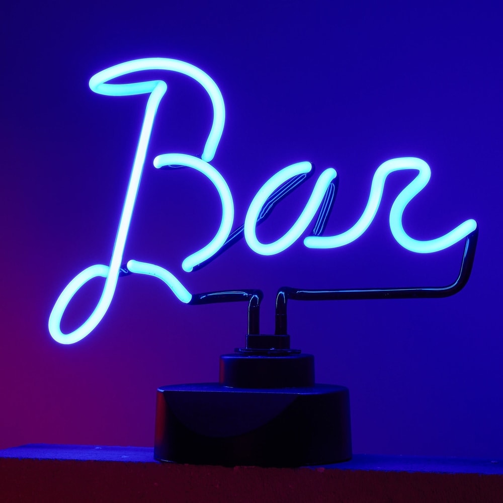 BAR Neonová lampa BAR