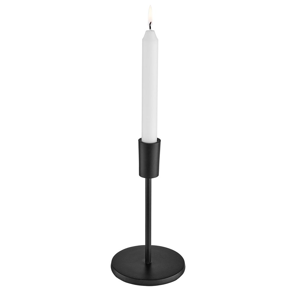 HIGHLIGHT Svícen kovový 19 cm - černá (obrázek 7)