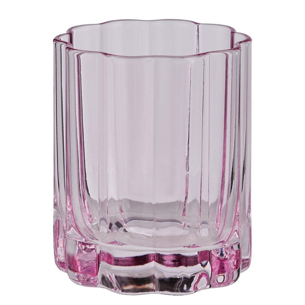 FIORI Sklenice na vodu 240 ml - růžová