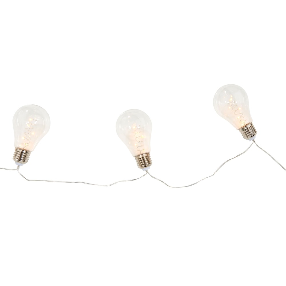 BULB LIGHTS Světelný řetěz s LED žárovkami 10 světel
