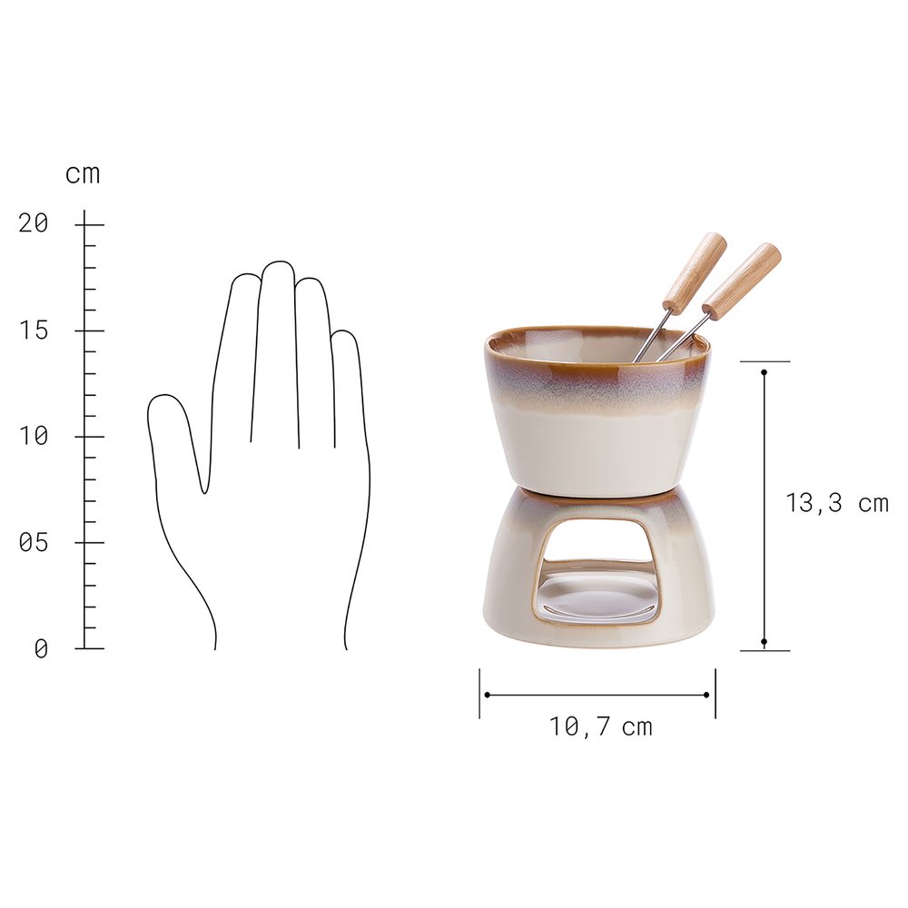 AU CHOCOLAT Mini-fondue na čokoládu (obrázek 6)