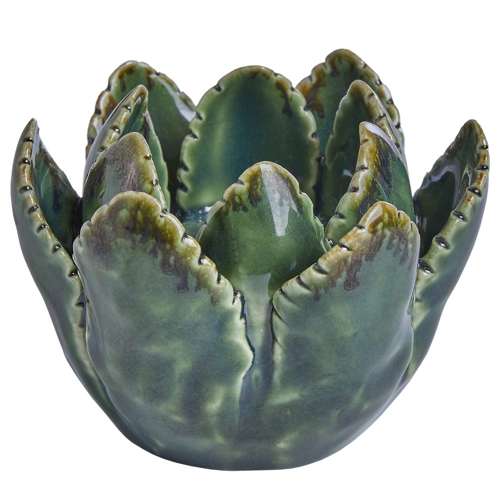 GAIA Svícen na čajovou svíčku - zelená