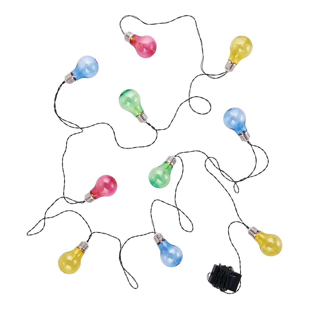 Fotografie SUNLIGHT Solární světelný řetěz žárovky - mix