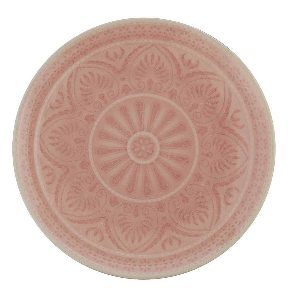 SUMATRA Talíř 21 cm - sv. růžová