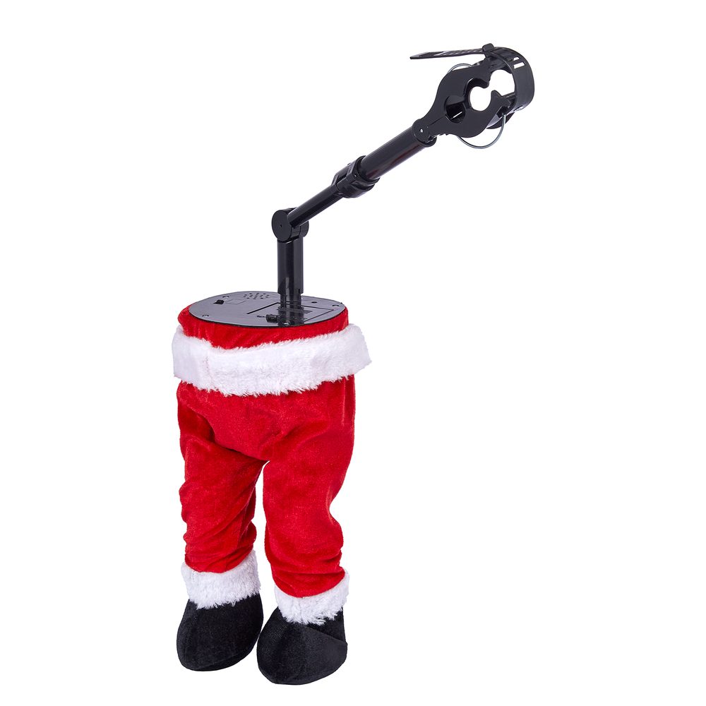 X-MAS Ozdoba nohy ve stromě Santa 35 cm (obrázek 3)
