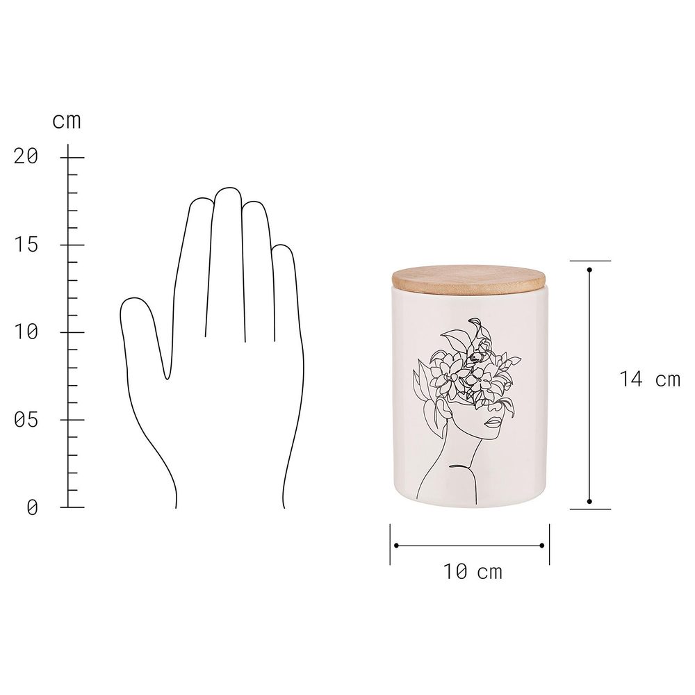 QUEEN IT Dóza "Line Art" 700 ml (obrázek 7)