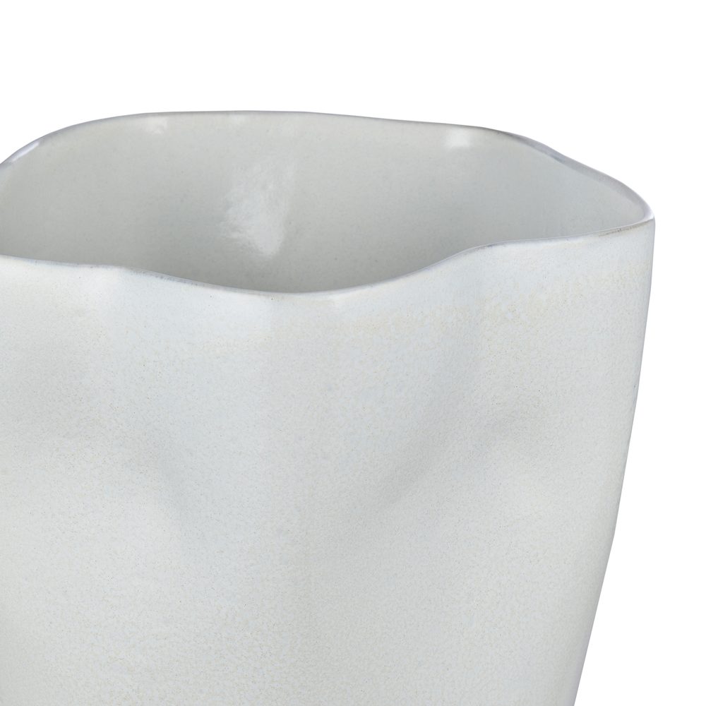 ORGANIC Váza 30 cm - bílá (obrázek 3)