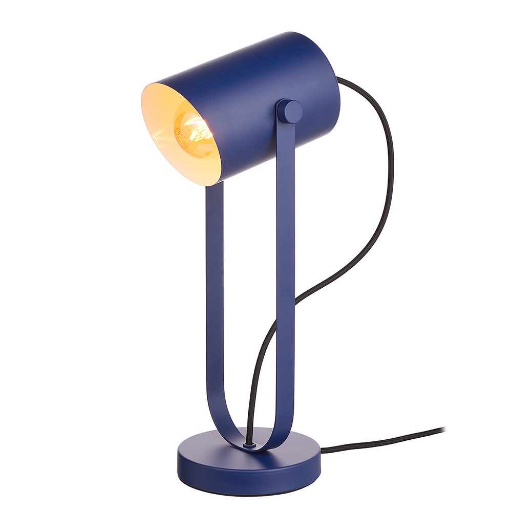 ON STAGE Stolní lampa 42 cm - tm. modrá