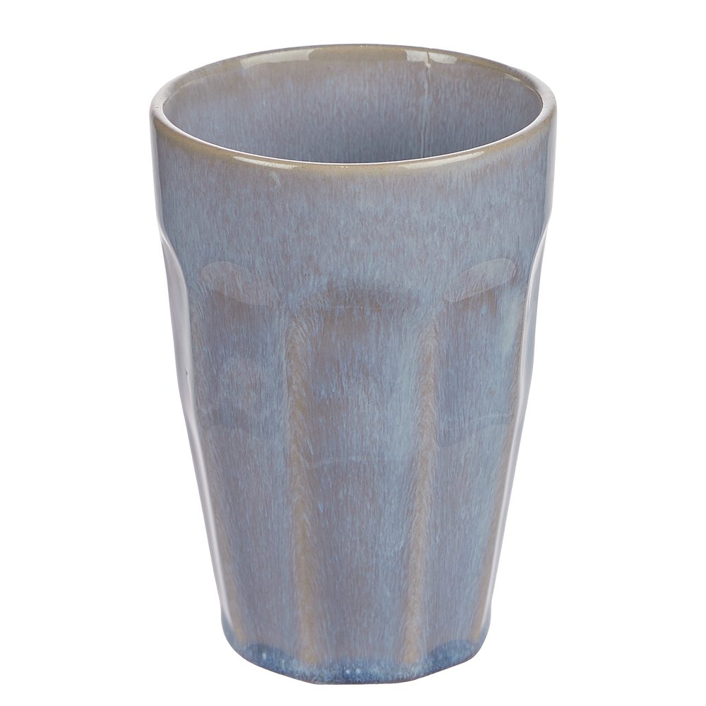 BERGAMO Hrnek Latte macchiato 330 ml - sv .modrá