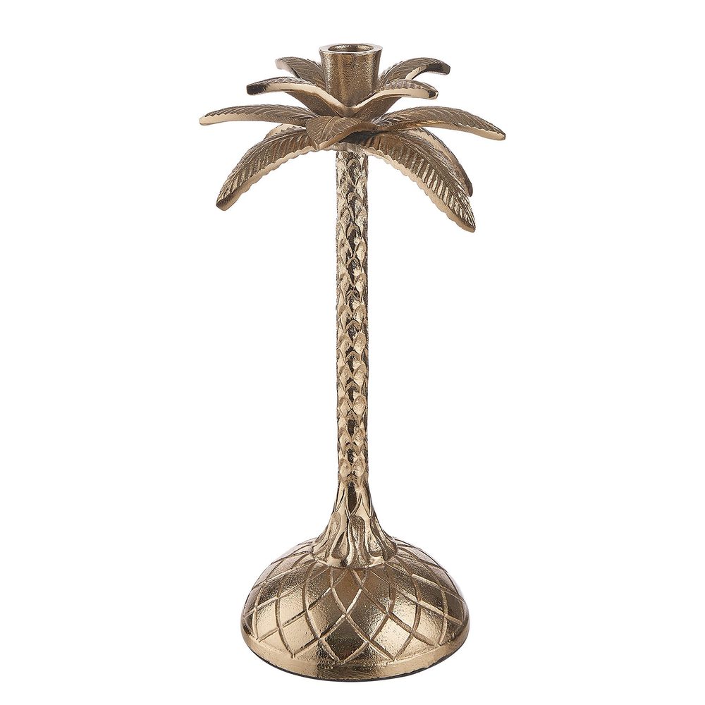 GOLDEN NATURE Svícen palma 32 cm