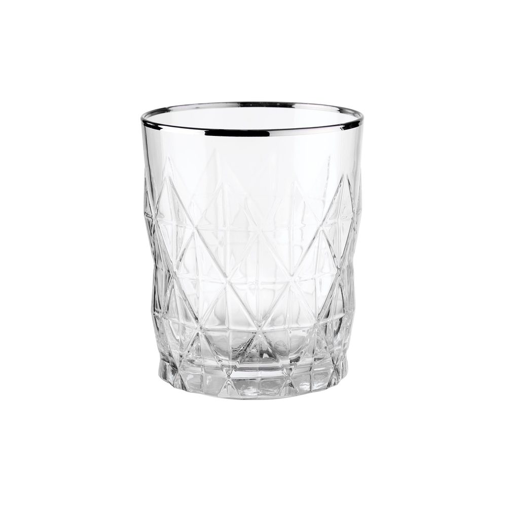 UPSCALE Sada sklenic na vodu 345 ml 6 ks - stříbrná (obrázek 3)