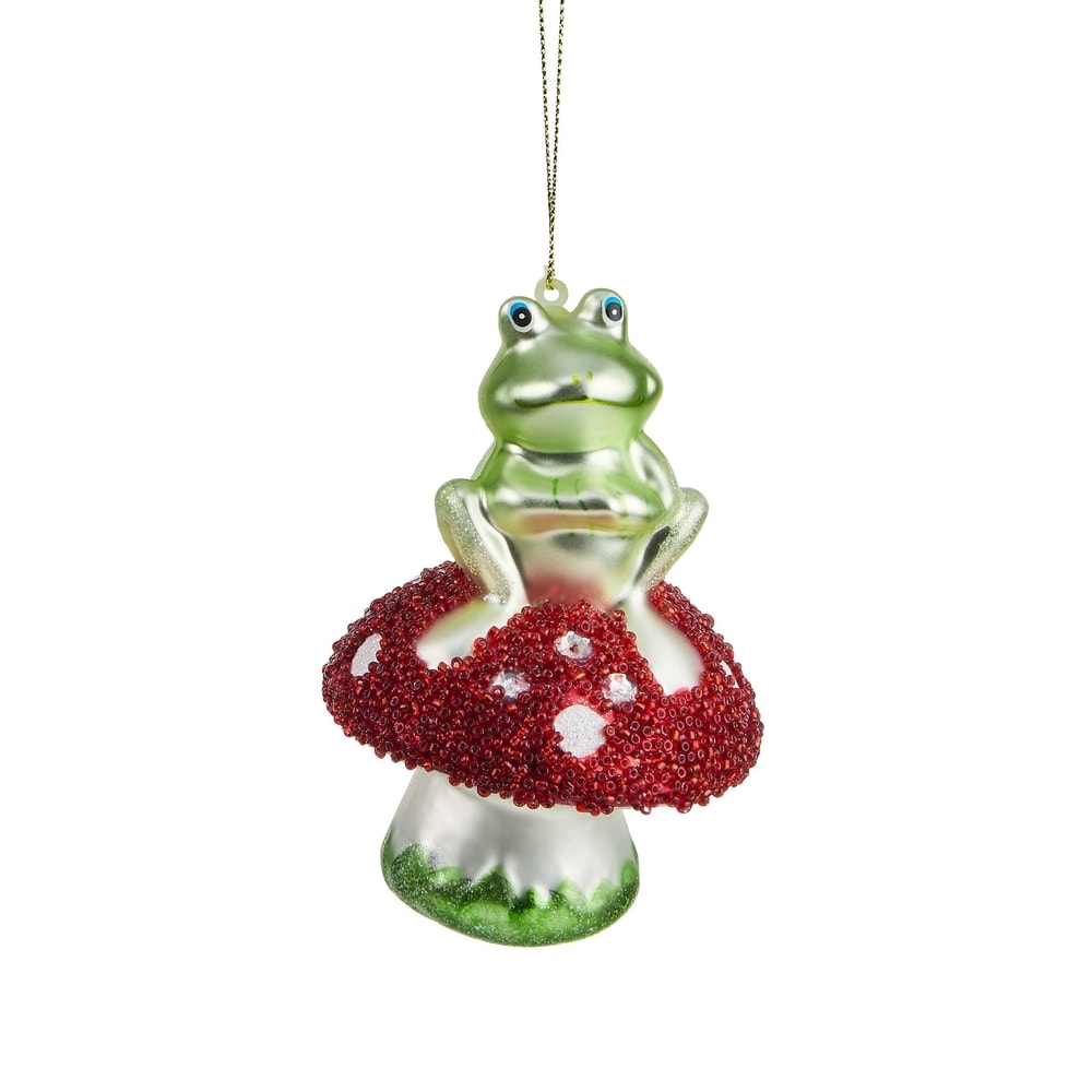 HANG ON Ozdoba žabí princ 12 cm