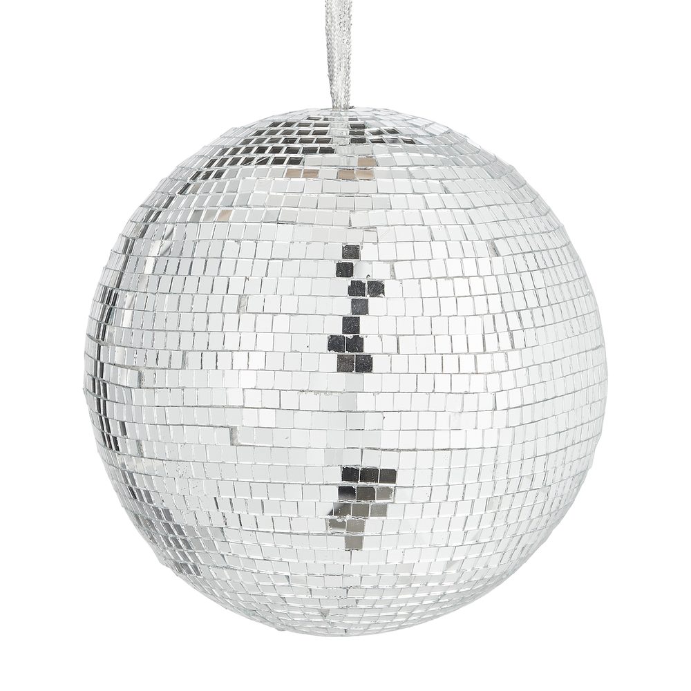 DISCO Koule 15 cm - stříbrná
