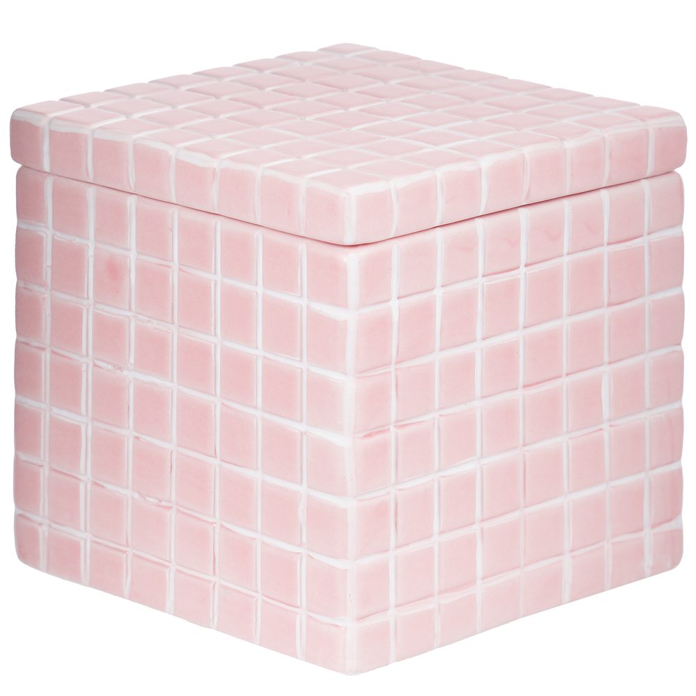 TILES Dóza 550 ml - růžová