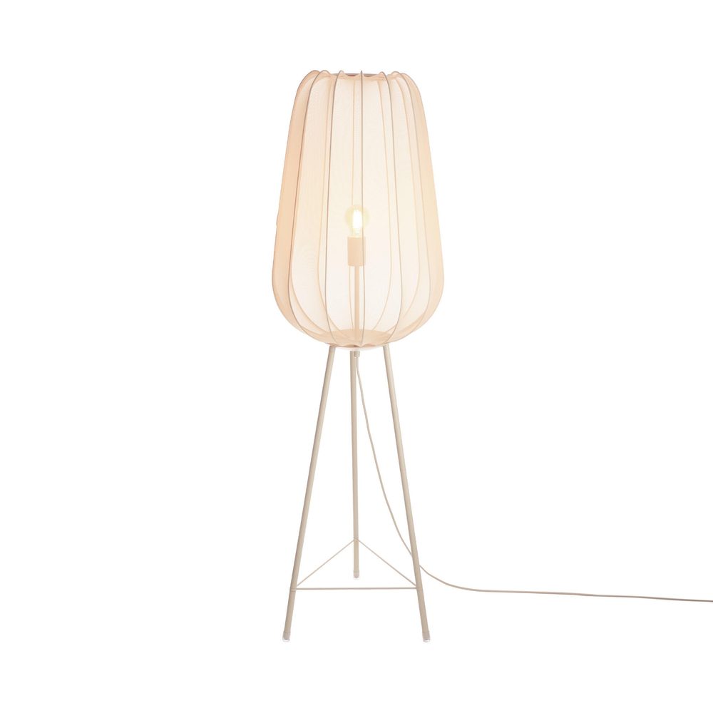 AMAL Stojací lampa 132 cm - béžová