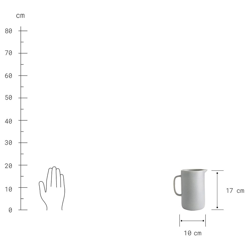 CASA NOVA Džbán 1100 ml - šedá (obrázek 9)