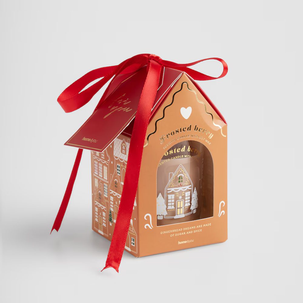 HOME & YOU Vonná svíčka chaloupka "Frosted Berry"