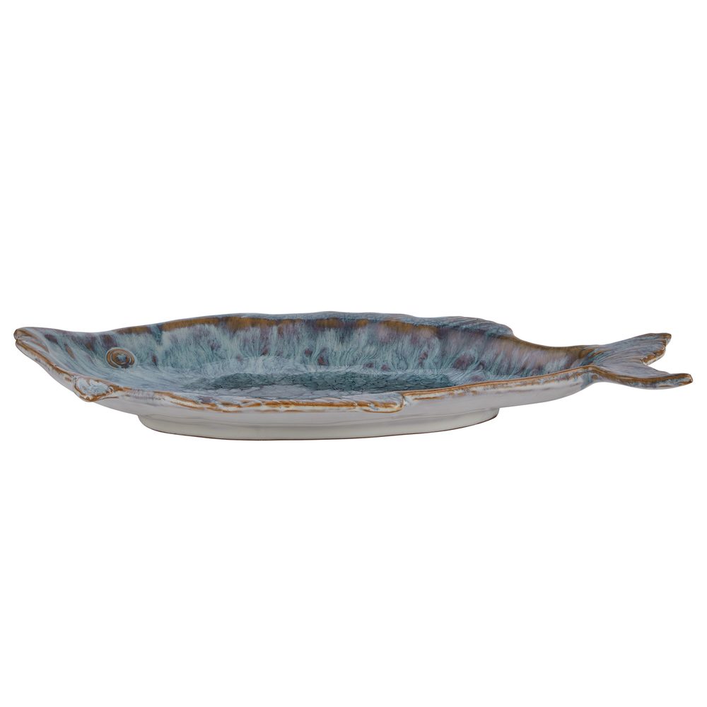 TAVERNA Talíř ryba 36 x 18 cm - modrá (obrázek 3)