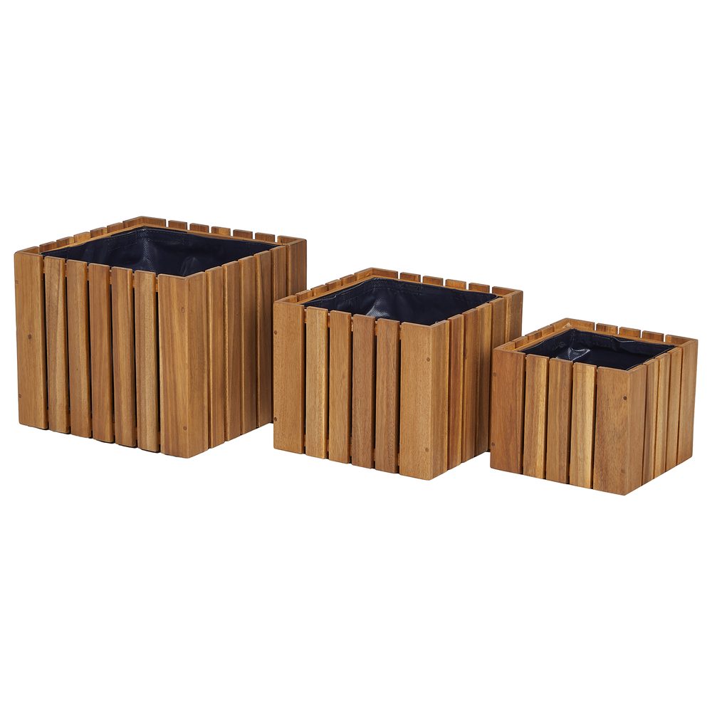 Levně NEW GARDENING Sada květináčů 3 ks