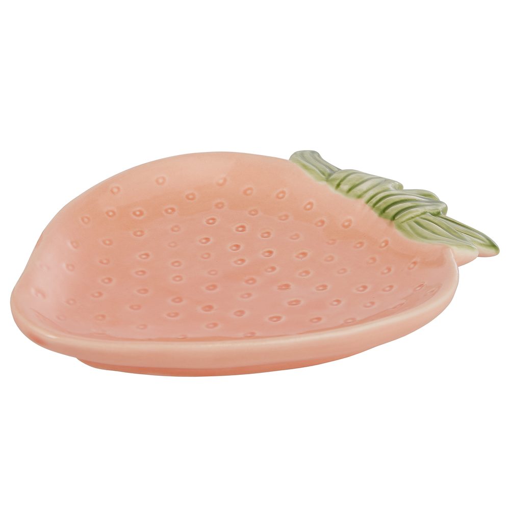 Fotografie STRAWBERRY Dekorační talíř 13 x 12 cm