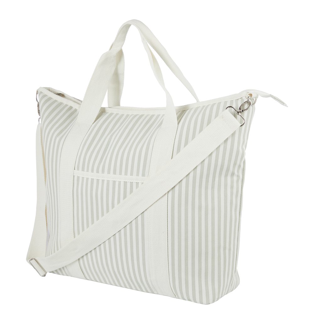 KEEP COOL Chladicí taška velká - šedá/bílá