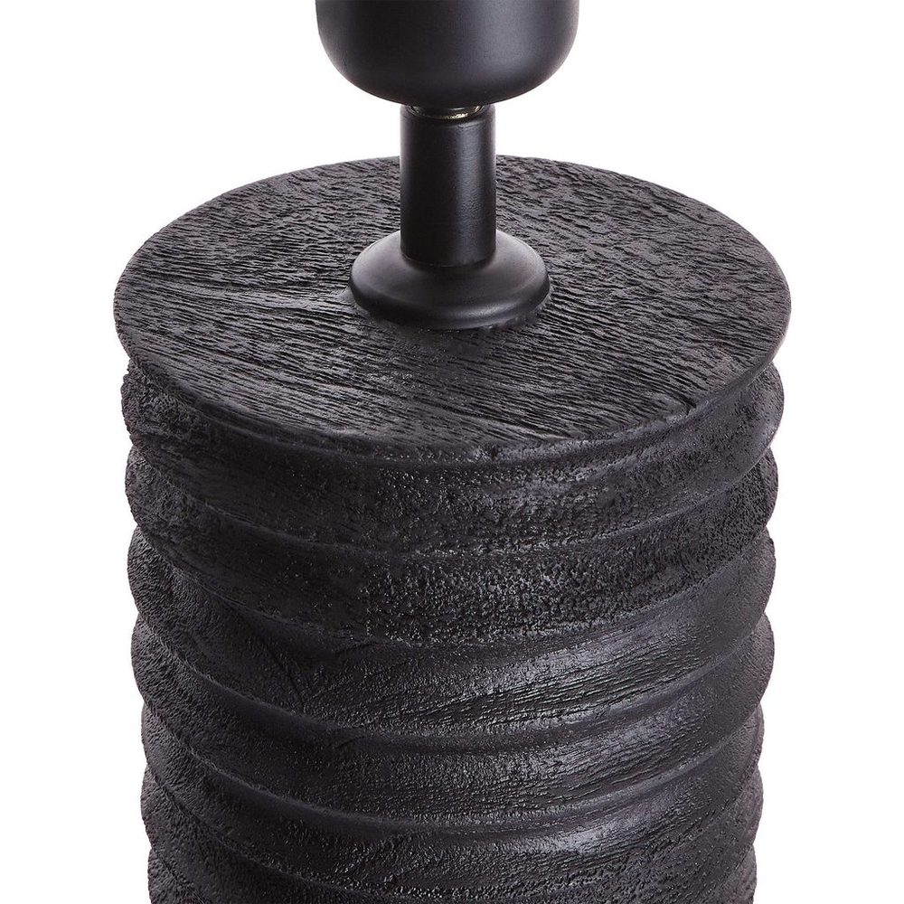 GROOVED Základna k lampě 25 cm - černá (obrázek 3)