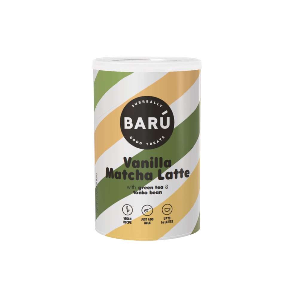 Levně BARÚ Vanilla Matcha Latte 250 g