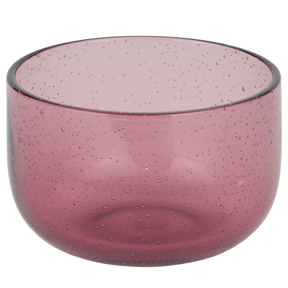 WATERCOLOUR Svícen na čajovou svíčku 8 cm - fialová