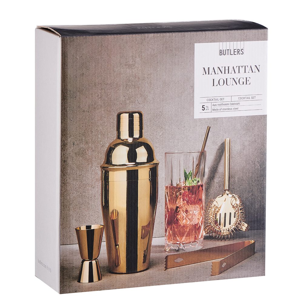 MANHATTAN LOUNGE Set na koktejly 5 dílů (obrázek 5)
